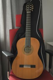 Gitara klasyczna + etui + stroik elektroniczny