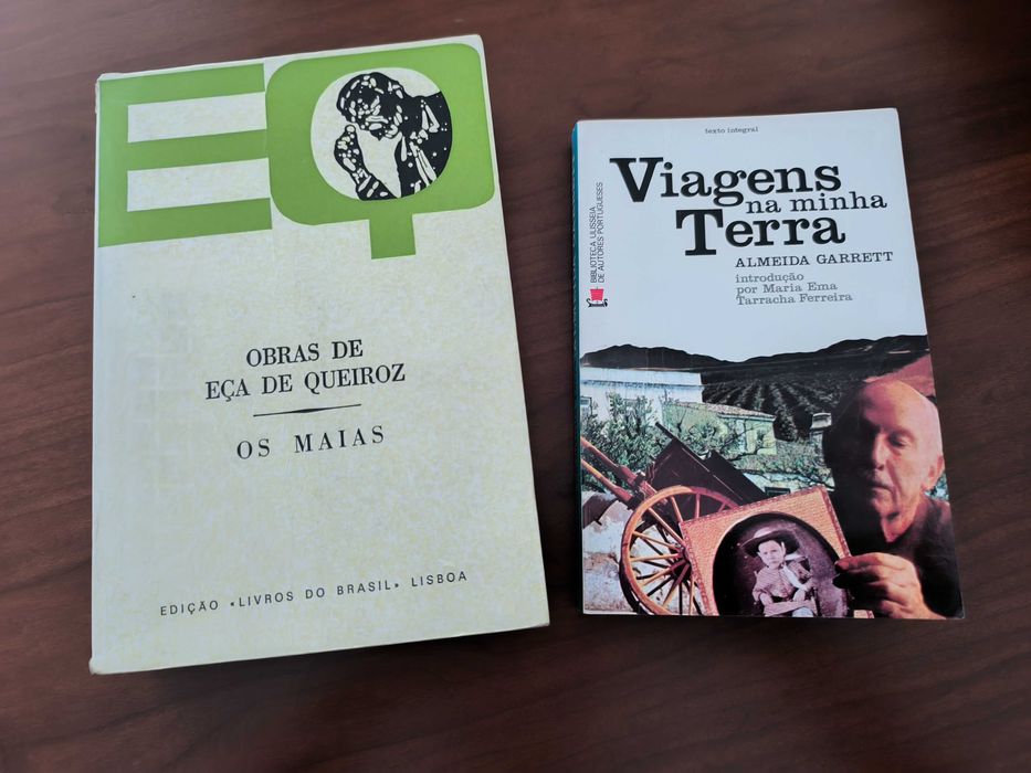Os Maias de Eça de Queiroz/ Viagens na minha Terra - Almeida Garrett