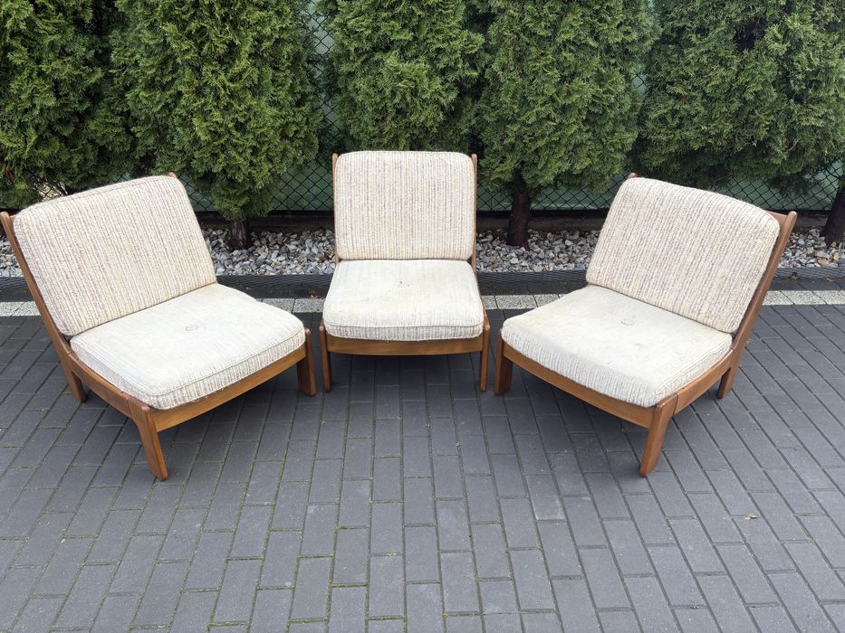 Fotele modulowe vintage lata 60/70