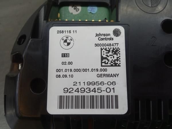 Quadrante / painel de instrumentos BMW X3 (F25)