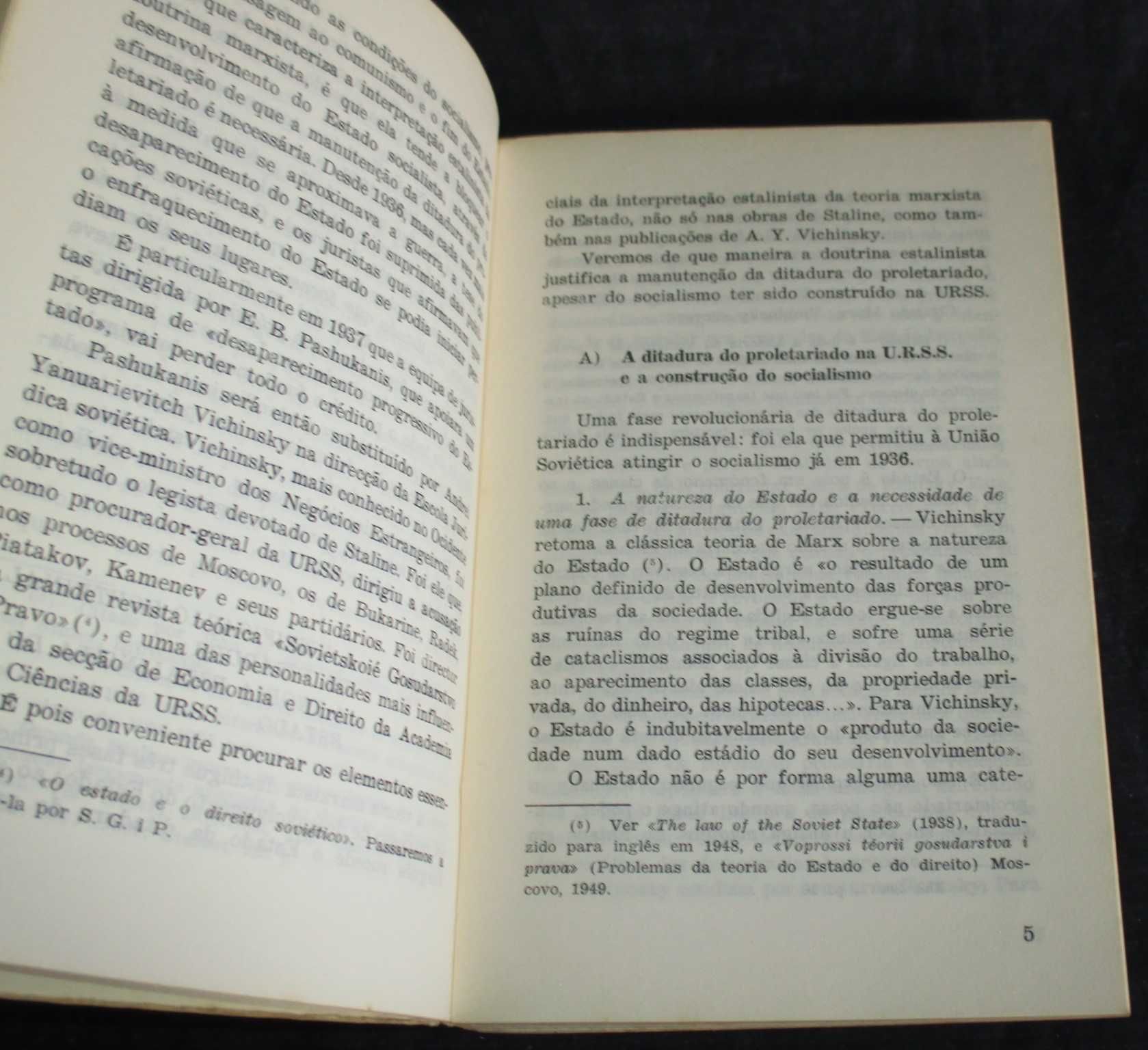 Livro Teoria do Estado de Todo o Povo URSS Jean-Guy Collignon