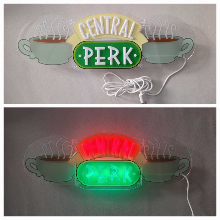 Neon Friends Central Perk Lampka na usb
