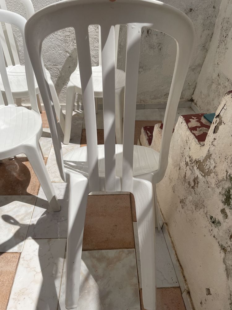 Cadeira jardim plastico
