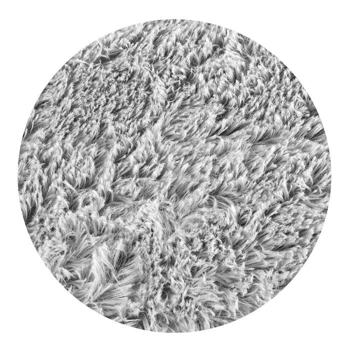 legowisko dla psa mata 120x80 cm shaggy jasnoszary antyslip