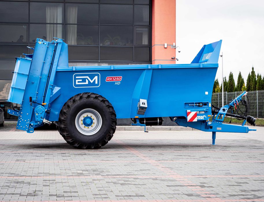Rozrzutnik obornika EUROMILK Buffalo RX 1250 HD 12,4m3 |