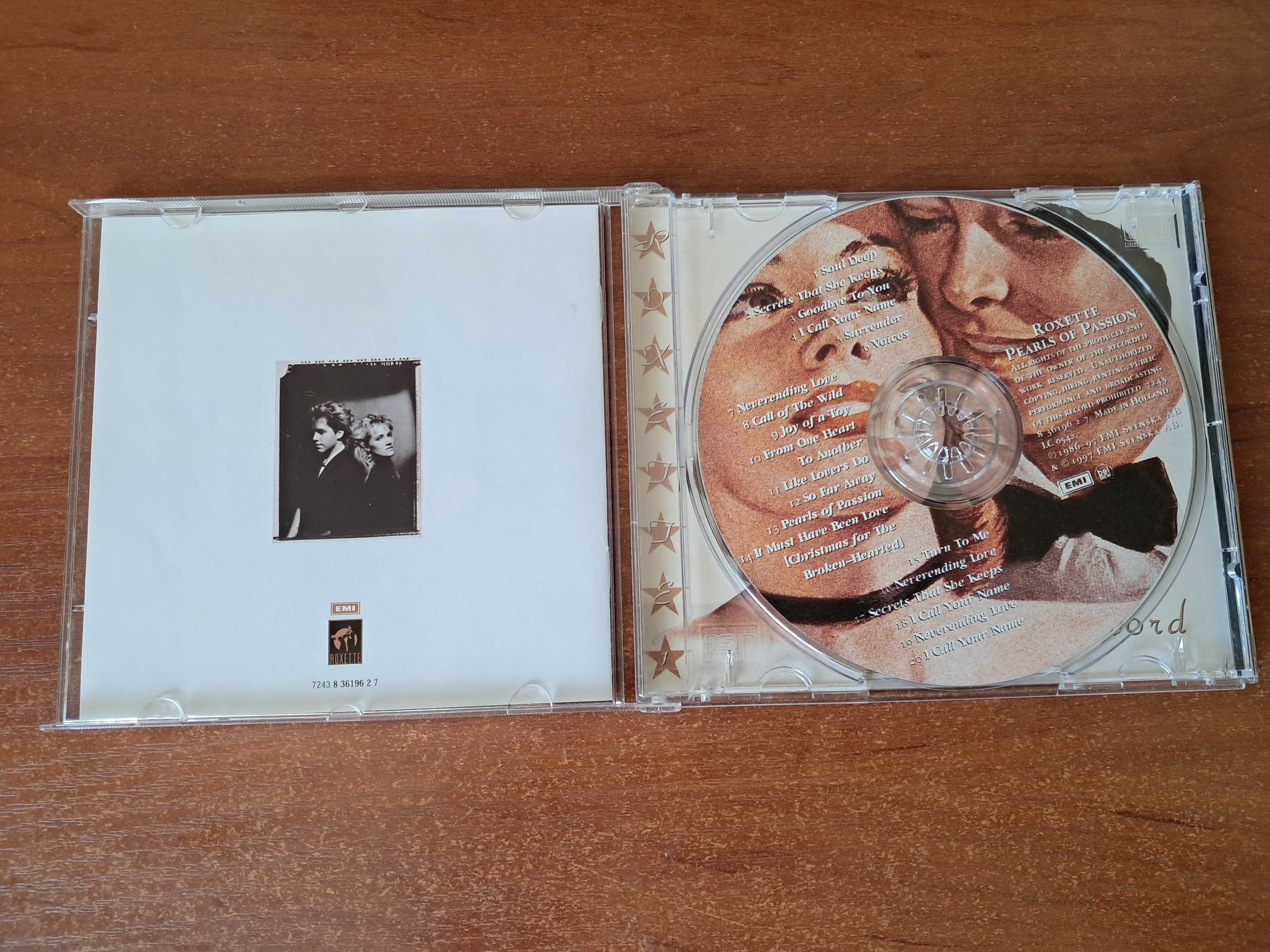 CD (audio) Roxette - Pearls Of Passion