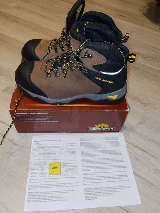 Buty robocze Work Power S3 Tiger rozm.44