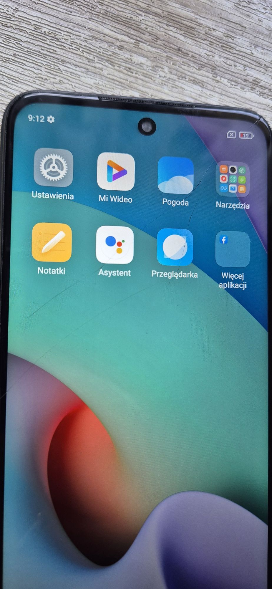 Wyświetlacz z ramką do Redmi 10.