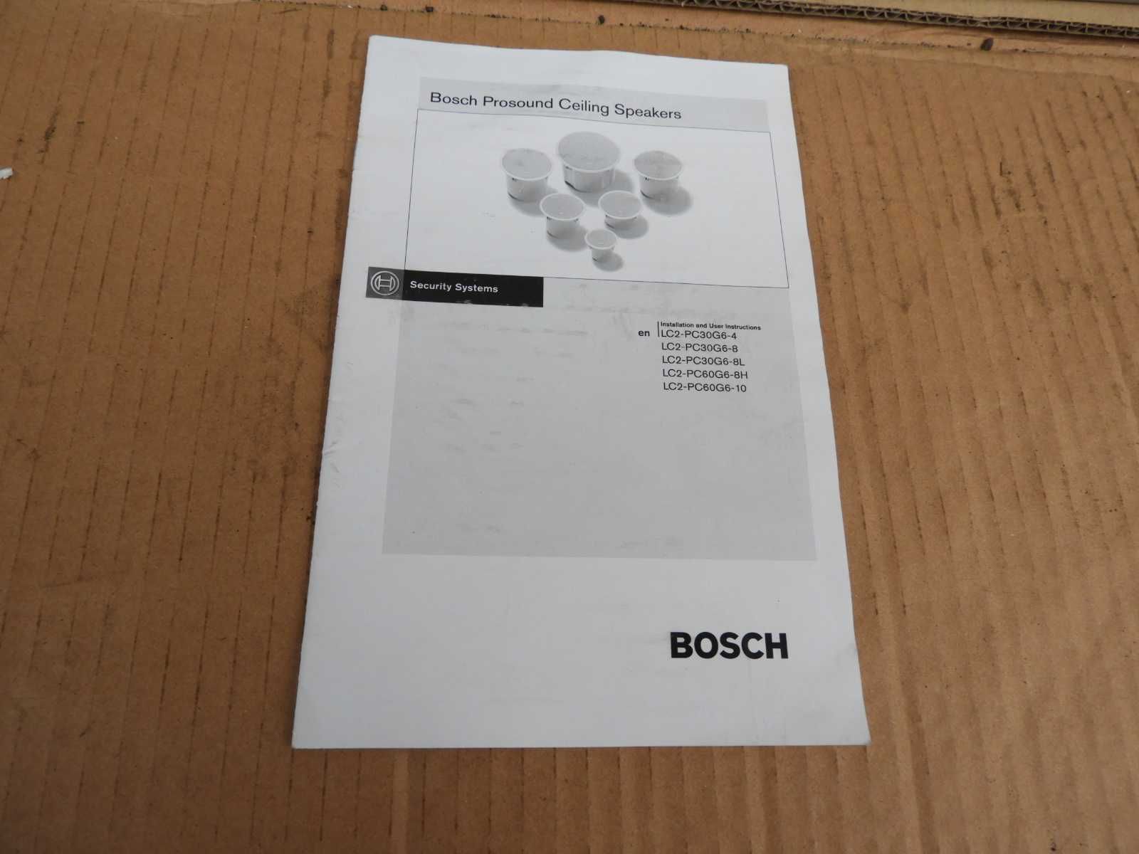 Głośniki Sufitowe  Bosch LC2‑PC30G6 ‑ 8 L