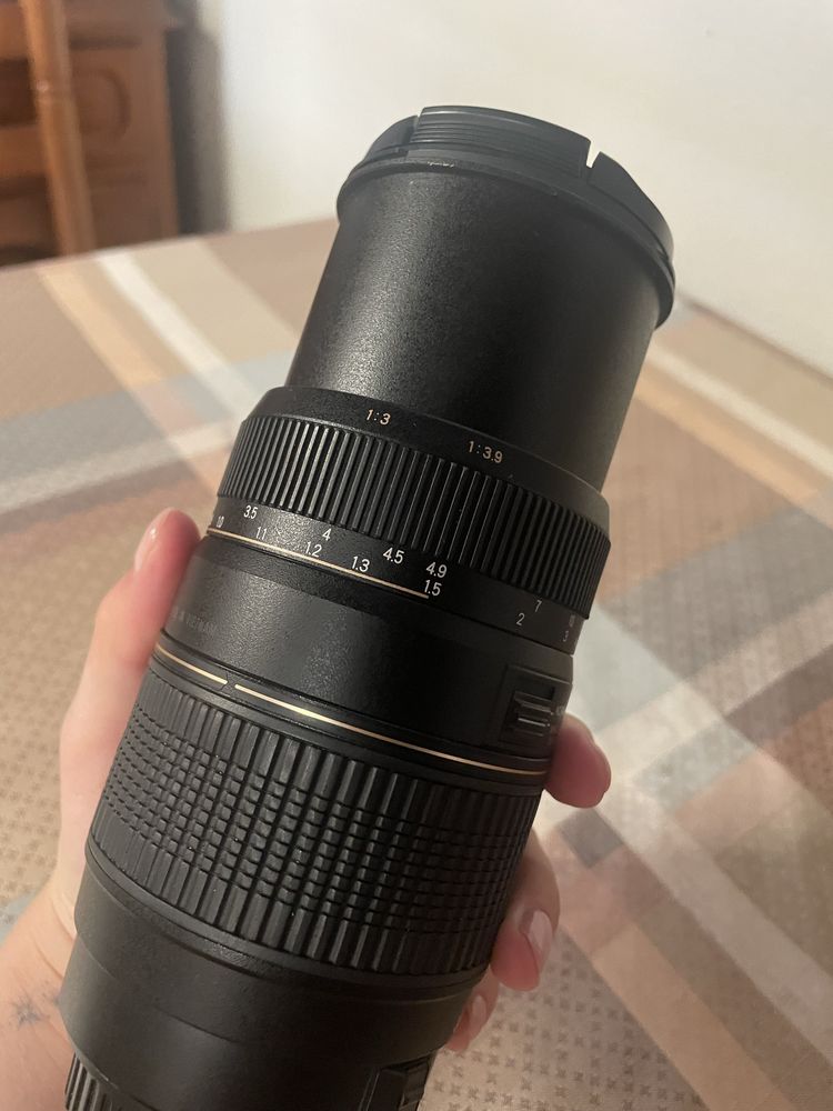 Tamron Lente AF 70-300mm f/4-5.6 macro Canon