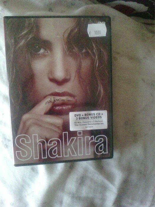DVD Shakira+ bónus CD-portes grátis