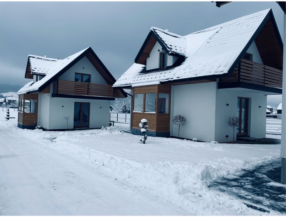 Domki nad jeziorem Czorsztyńskim, Domki w górach na zimę