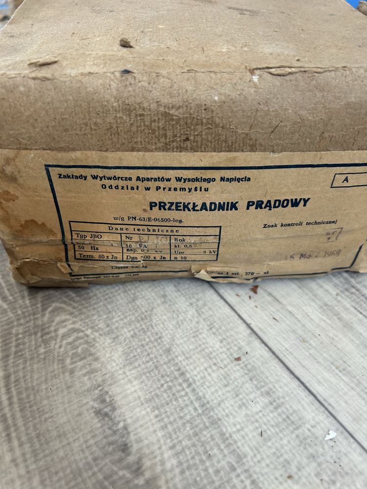 Przekładnik prądowy