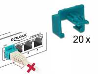 Delock 86406 Zestaw Startowy Zacisk RJ45 Secure Clip 20 części