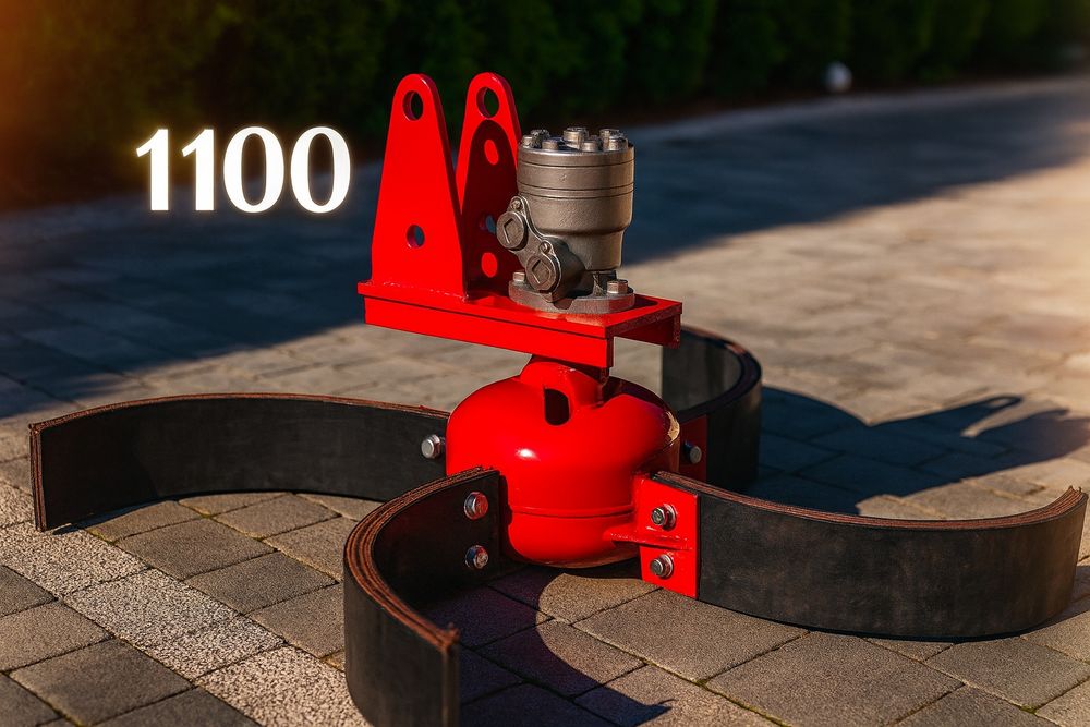 Wygarniacz gałęzi głowica