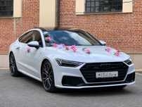 Auto do ślubu i na wesele - Audi S7 i Mercedes C43 AMG z kierowcą