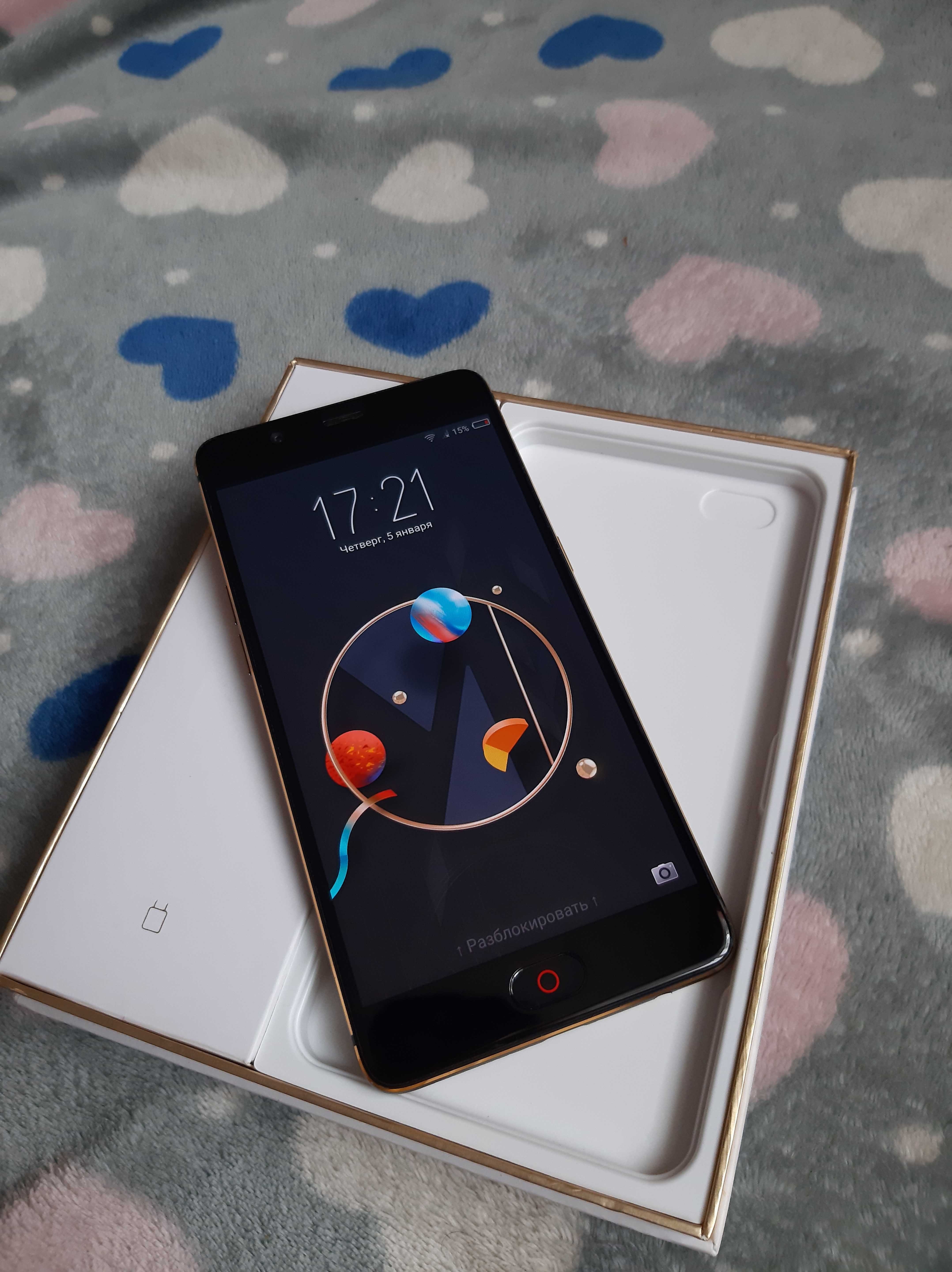 Мобільний телефон ZTE Nubia M2 64GB (NX551J) Black