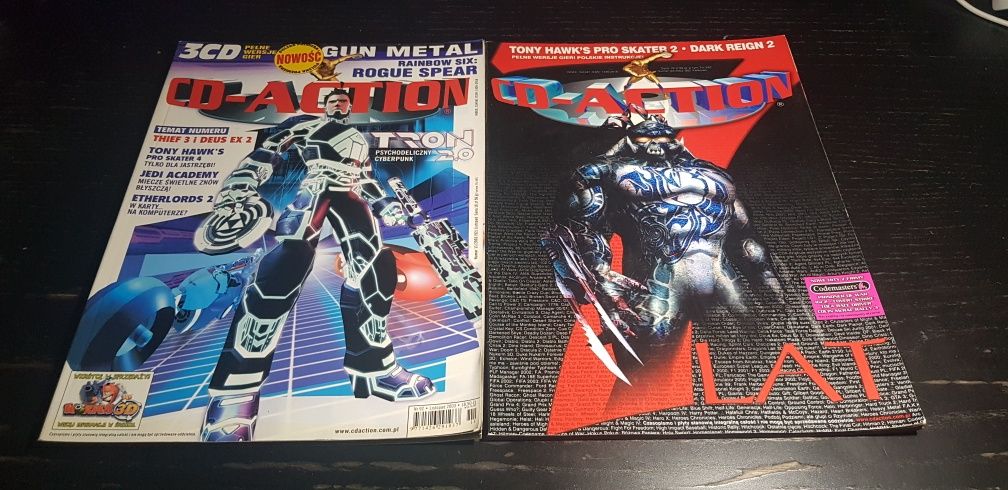 Cd Action 2003, 2005, 2006  sześć numerów.