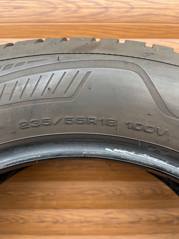 235/55/18 Goodyear 2 opony całoroczne 7.35mm 2023r wysyłka!