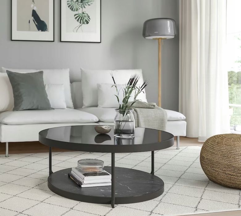 Stolik okrągły kawowy