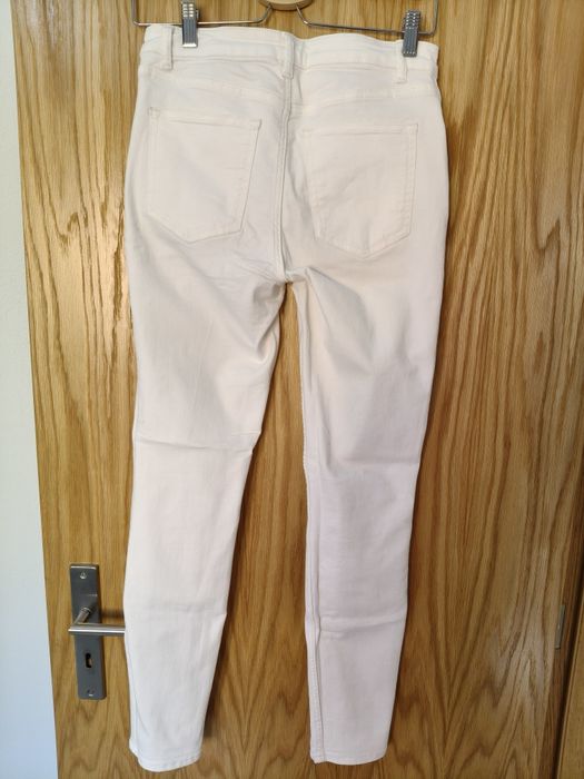 Calças brancas h&m