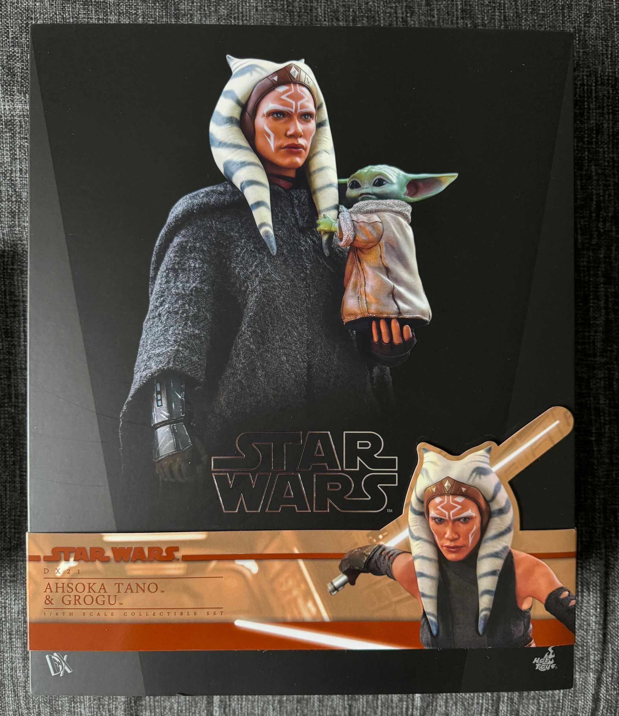 Hot Toys Star Wars Ashoka Tano & Grogu DX21 Deluxe