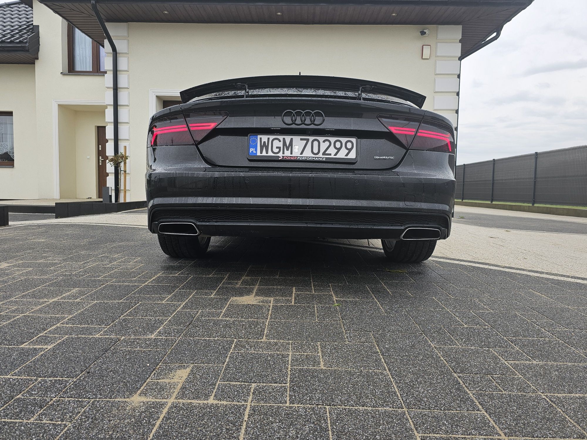 Audi a7 3.0bitdi 441km polift matrix 20" radary HUD Android 8-biegów