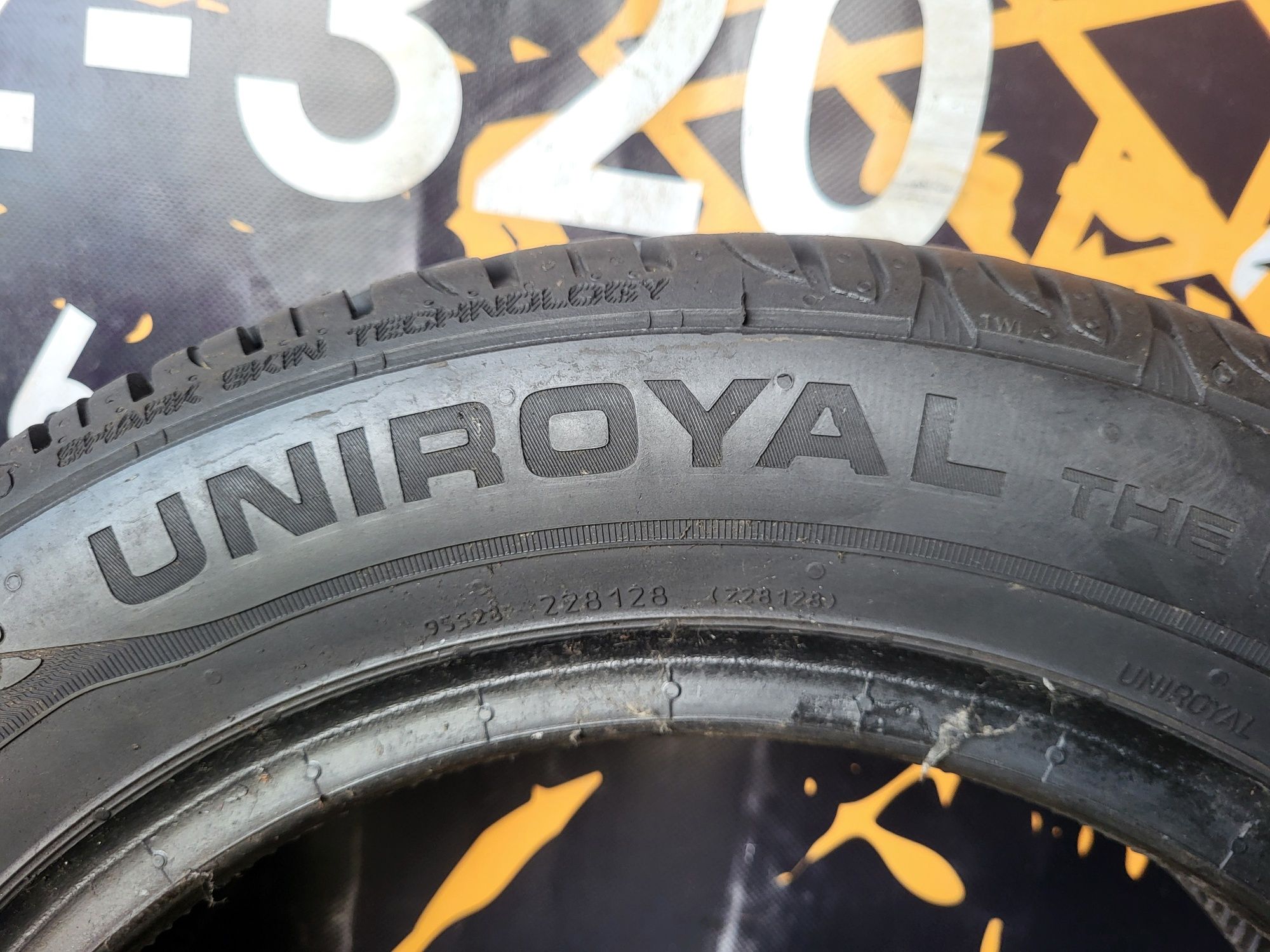 Opony letnie 155/65/14 Uniroyal 20rok 6,8mm