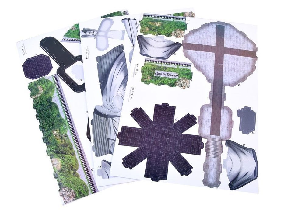 puzzle 3d jezus z rio de janeiro 22 ele za2903