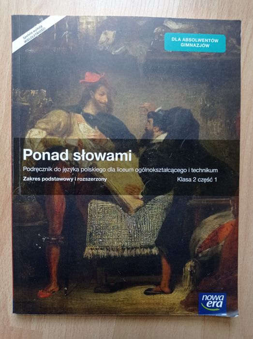 Ponad słowami - podręcznik do języka polskiego dla liceów i techników