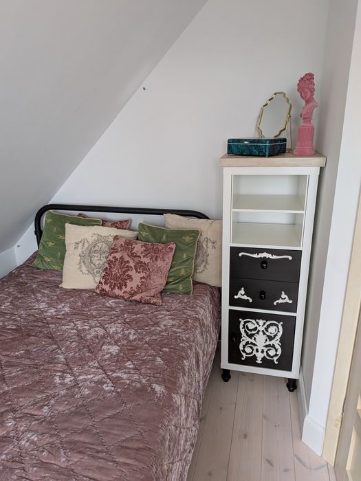 komoda szafka słupek glamour Ikea hacks Kallax