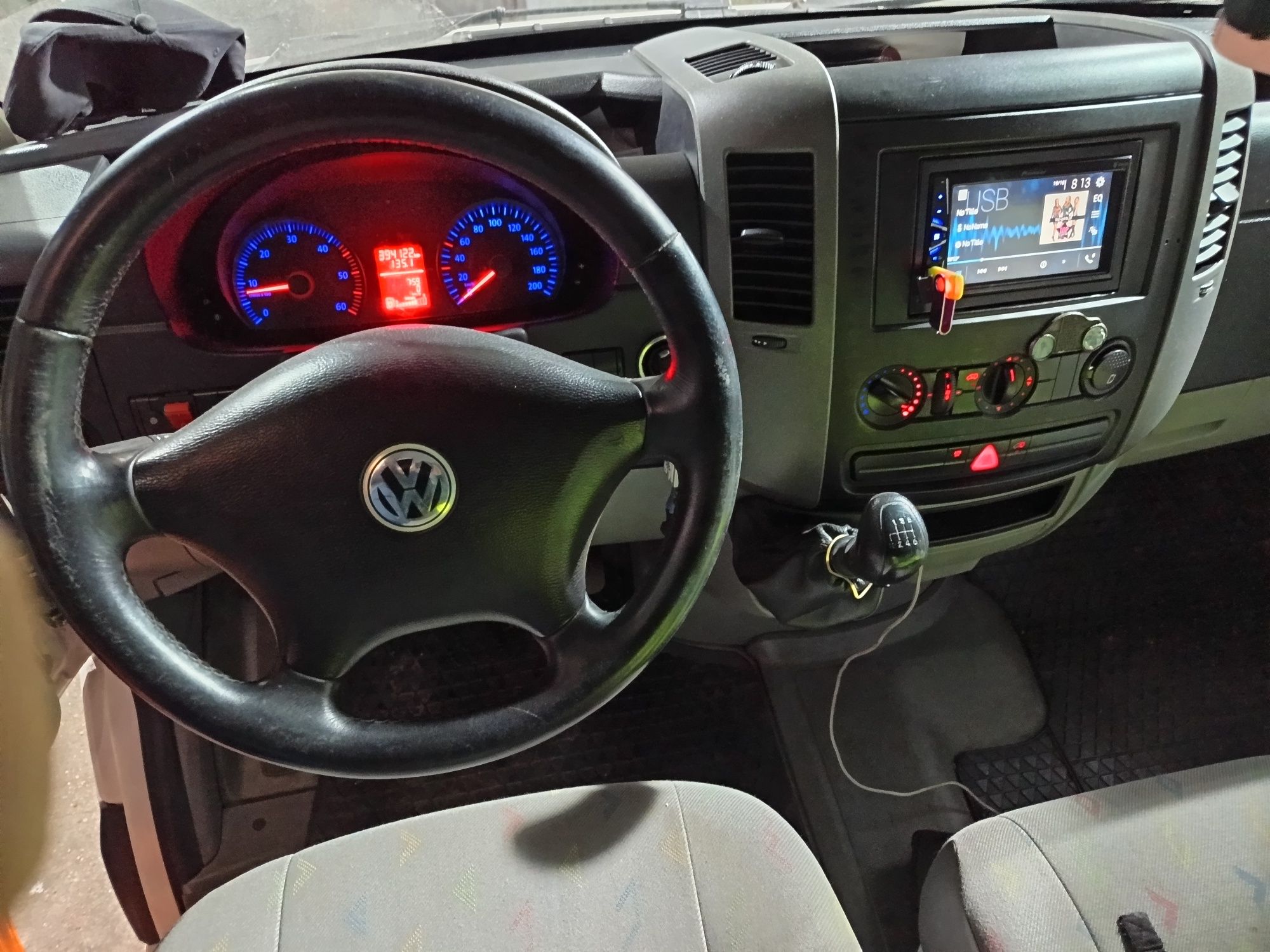 Do Bydła Żywca Zwierząt VW Crafter 2.5 TDI