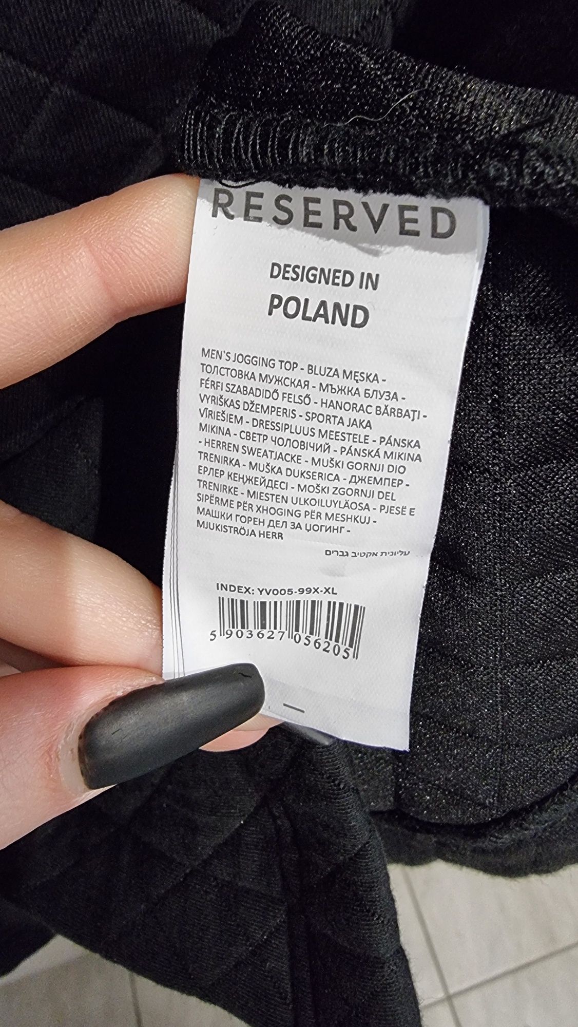 Gruba koszula pikowana, czarna, kurtka, bluza z kołnierzykiem, ciepła,