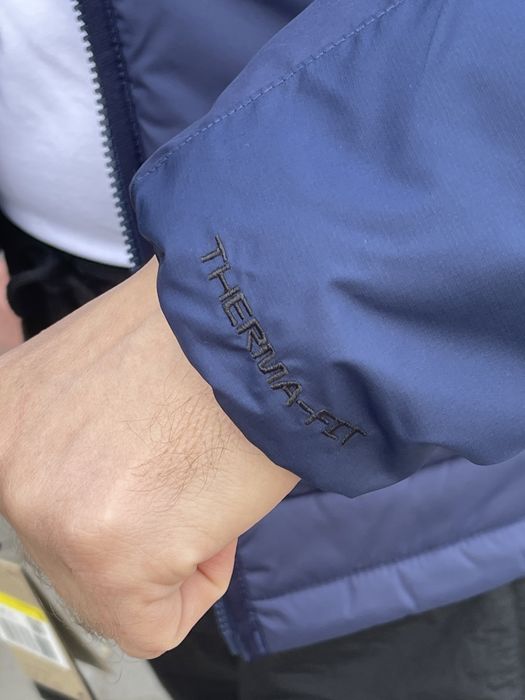 Оригінал Куртка Nike M NSW синя DX2038-410 найк на флісі оригинал S