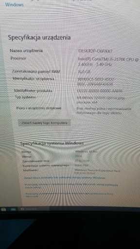 Sprzedam Komputer stacjonarny