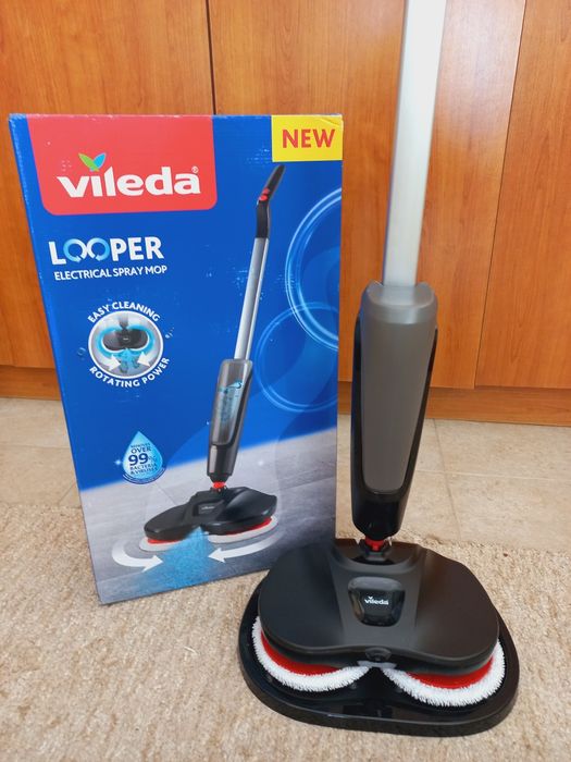 Mopa elétrica com spray Vileda Looper
