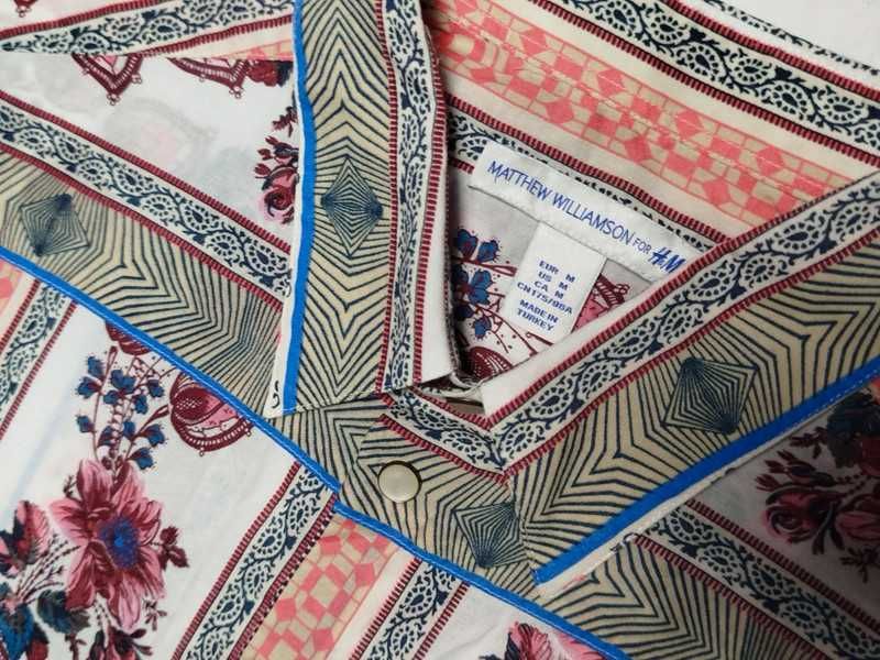Matthew Williamson z H&M Shirt Wzorzysta Koszula w kwiatowe wzory