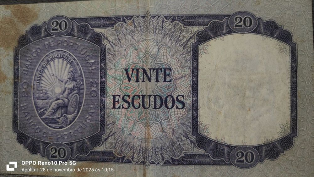 Vendo conjunto notas de escudo