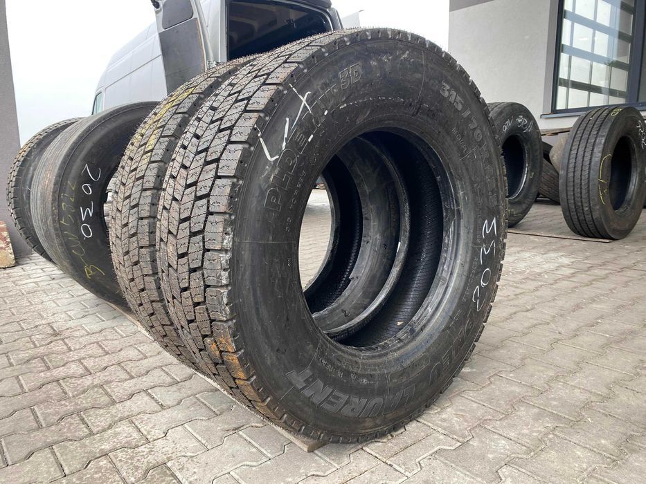 315/70R22.5 Opony PNEU LAURENT PLDE MW 3D Napędowe 100% BIEŻNIKA