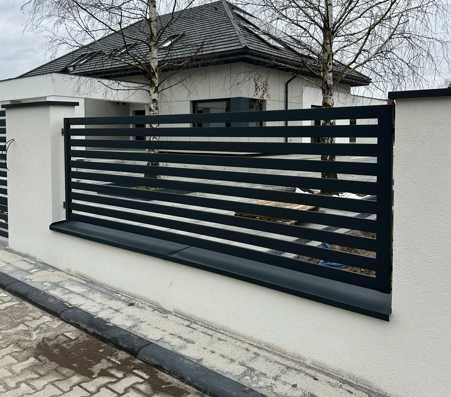 Ogrodzenie palisadowe lamele poziome palisada pozioma PRODUCENT!