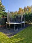 Trampolina Decathlon Domyos 365 cm z drabinką DUŻA