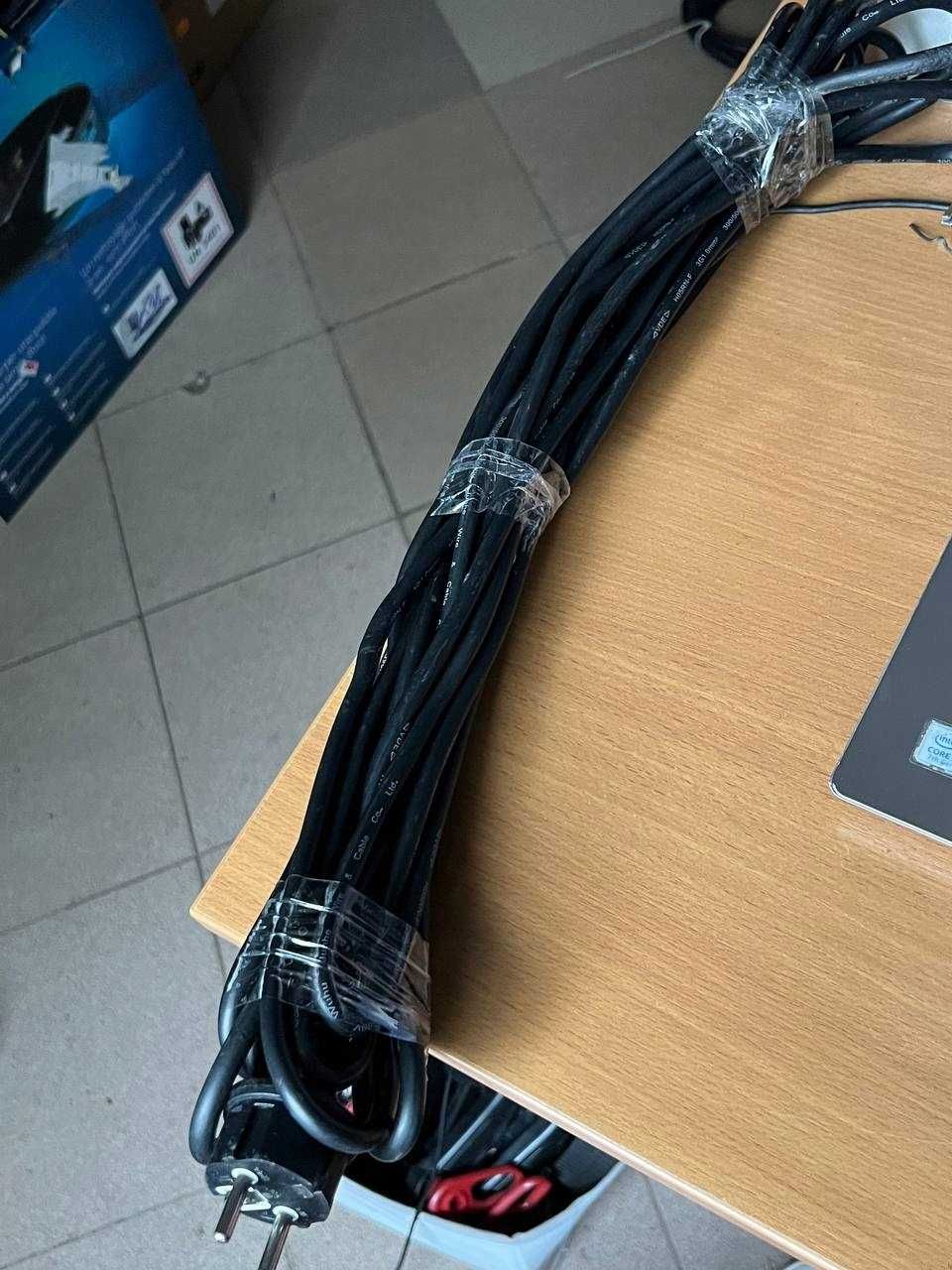 Kabel zasilający 5m, H05RN-F, 3G 1mm2, 300/500V