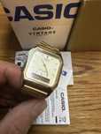 Zegarek Casio Vintage AQ-230GA-9DMQYES Złoty
