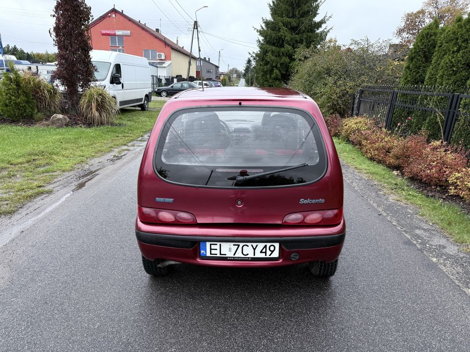 Fiat Seicento_1.1 LPG_2003r_Niski przebieg_Nowy przeglad