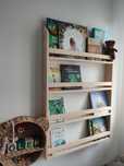 Biblioteczka drewniana