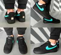 Мужские кроссовки Nike Air Force 1 Low Tiffany & Co 41-45 найк аир!