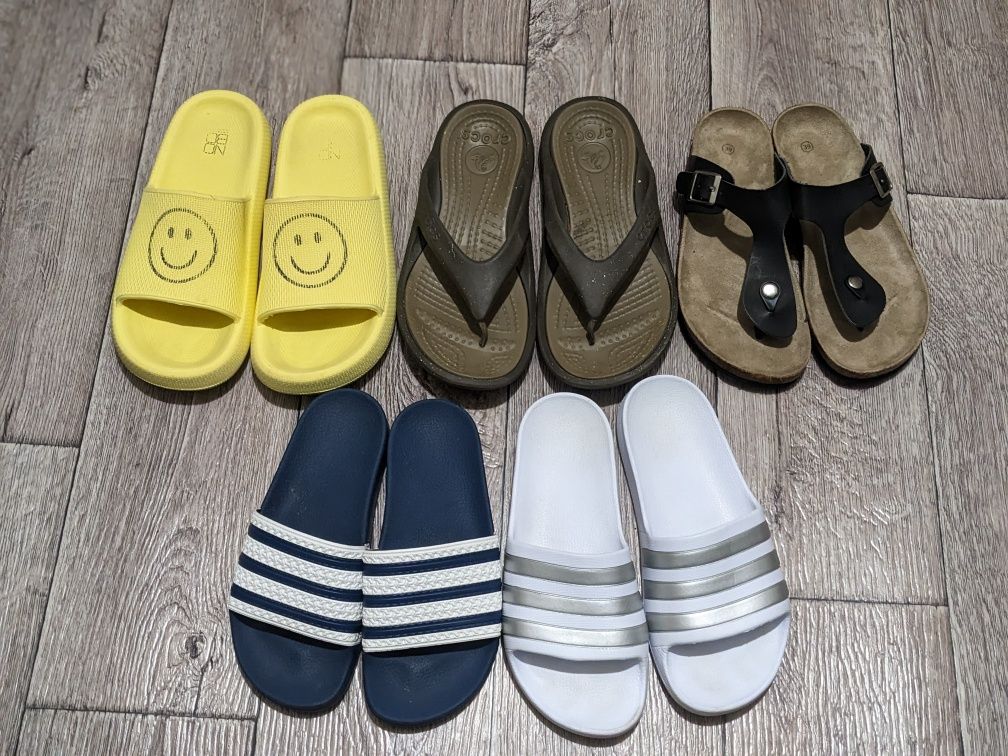 Шльопанці вєтнамки Adidas Crocs