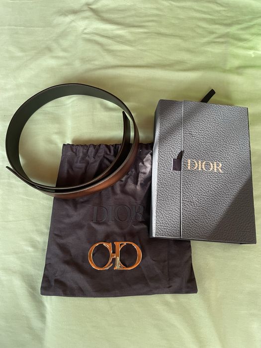 Pasek Dior Dwustronny Roz. 85