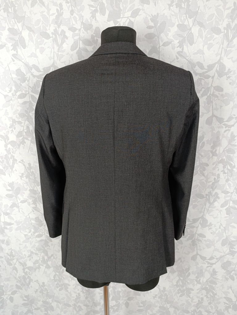 Marynarka Hugo Boss Loro Piana 46 Grafirowa
