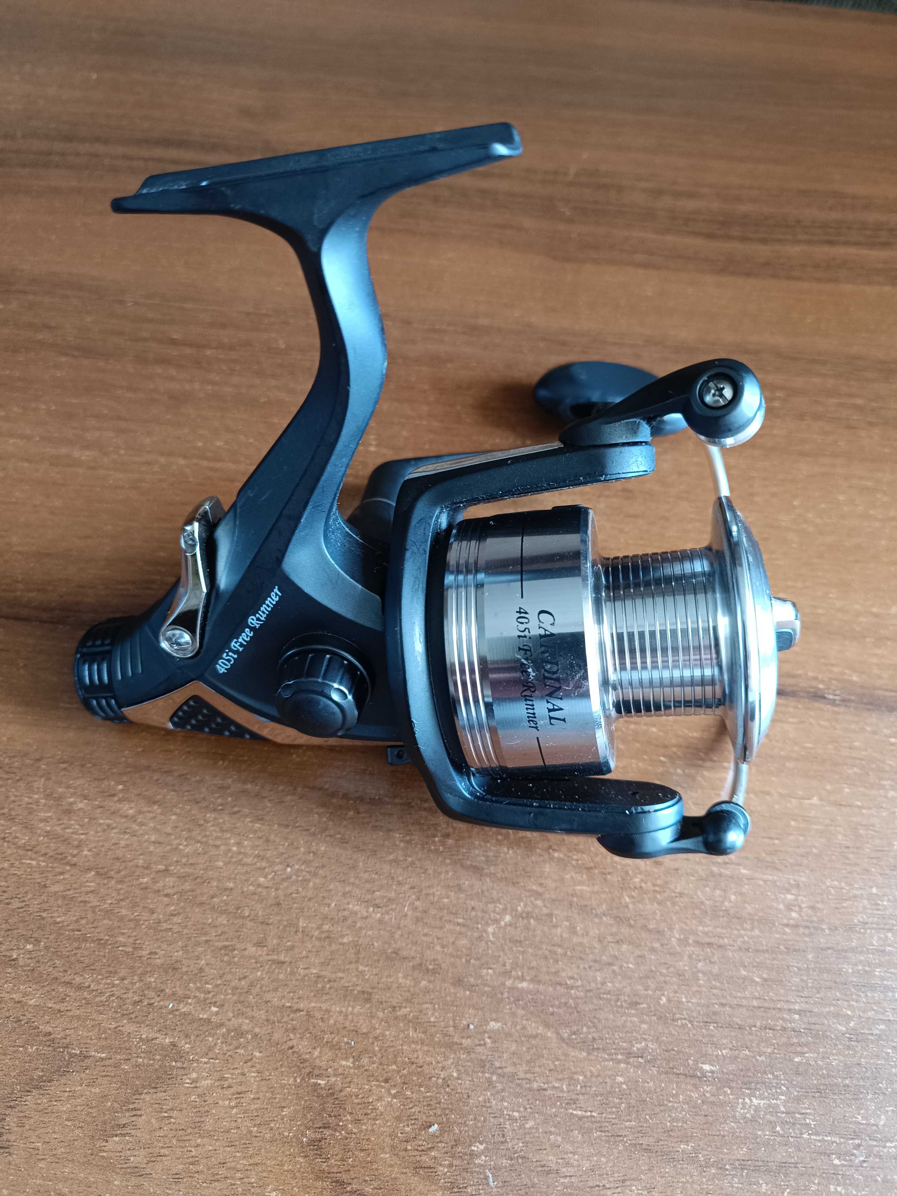 Катушка Abu Garcia Cardinal 405i FREE RUNNER с байтранером.